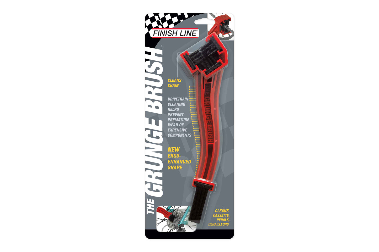 Finish Line Grunge Brush